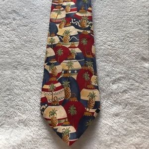 Tommy Bahama Palm Tree Ornament Tie